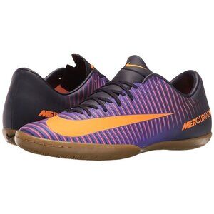Nike Mercurial X Soccer Shoes 6.5 Purple Lace Up Lightweight 831966-585